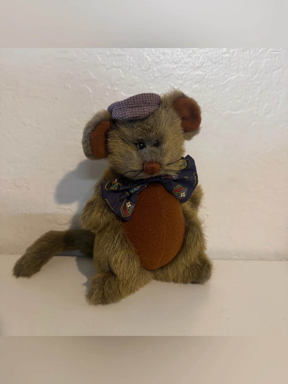 Ganz Cottage Collectibles Monterey Mouse Plush By Lorraine VTG Retired